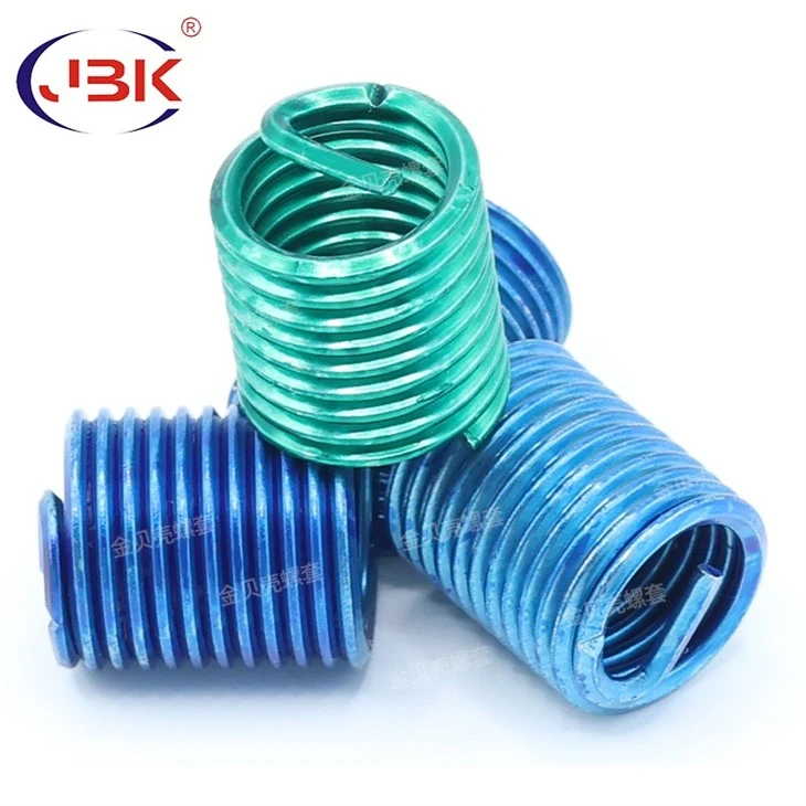 Colored steel wire thread inserts (39)